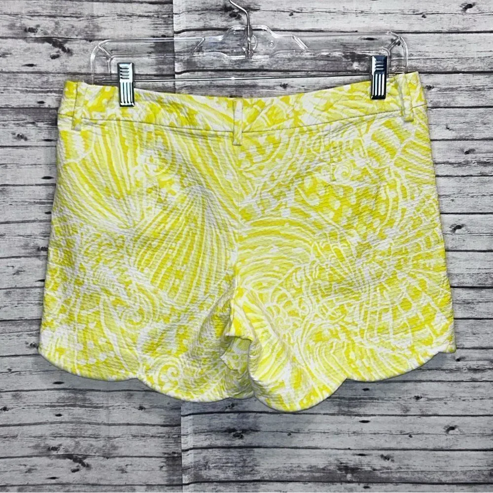 Lilly Pulitzer Palmita Stretch Shorts Sea Cups